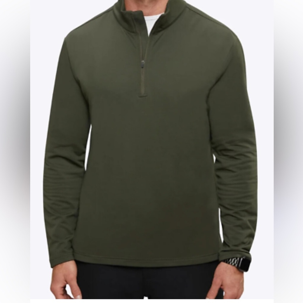 CUTS clothing quarter zip men longsleeves top M